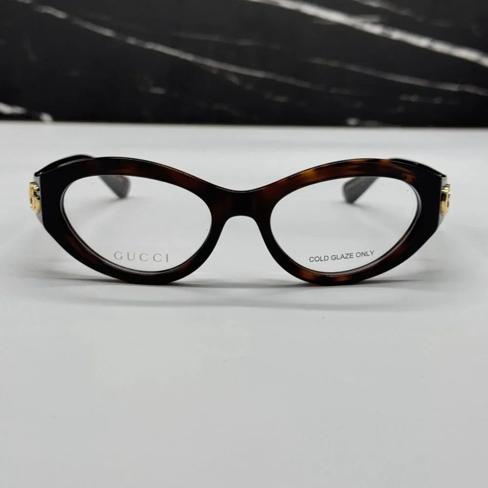 NEW GG1405O 002 GUCCI EYEGLASSES HAVANA WOMEN EYEWEAR GUCCI